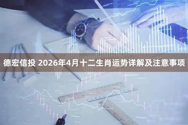 德宏信投 2026年4月十二生肖运势详解及注意事项