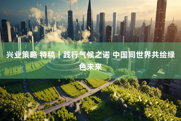 兴业策略 特稿｜践行气候之诺 中国同世界共绘绿色未来