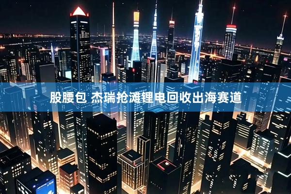 股腰包 杰瑞抢滩锂电回收出海赛道